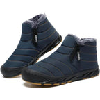 Snowboots dames met rits en dikke comfortzool 5