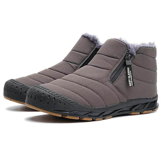 Snowboots dames met rits en dikke comfortzool 6
