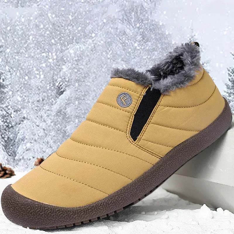 Snowboots dames met rits en warme voering 10