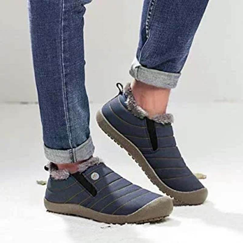 Snowboots dames met rits en warme voering 24