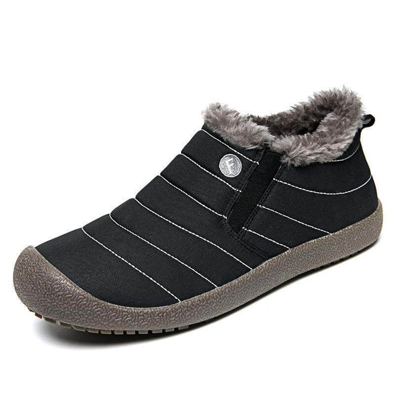 Snowboots dames met rits en warme voering 3