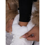 Snowboots dames met veters en warme voering 7