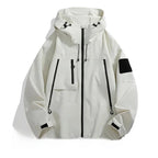 Softshell jas heren met capuchon en ritssluiting 5