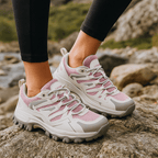 Waterafstotende wandelschoenen dames van textiel met ademende materialen en antislipzool 2