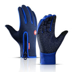 Sporthandschoenen dames met touchscreen en rits 7