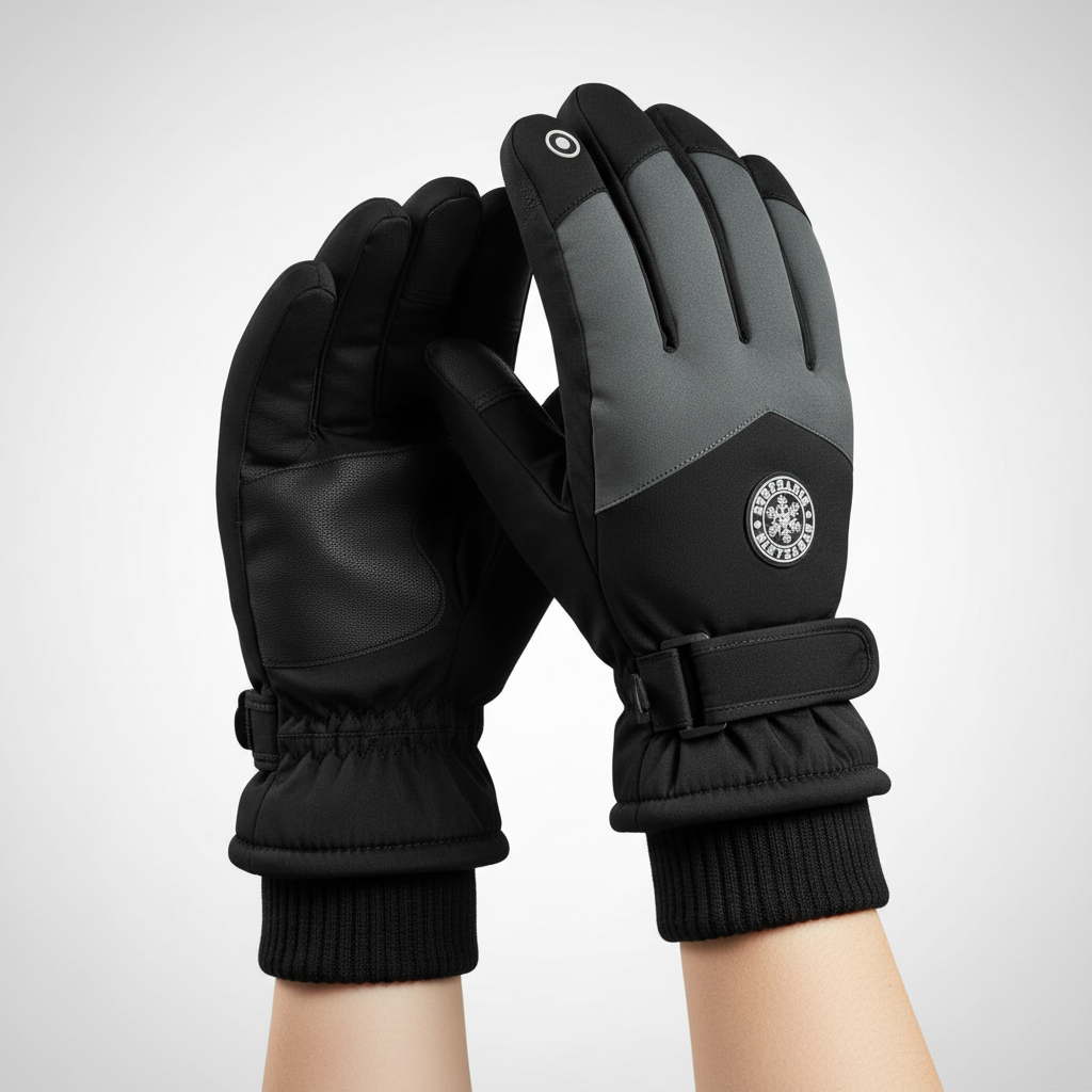 Thermische handschoenen dames met touchscreen en antislip 2