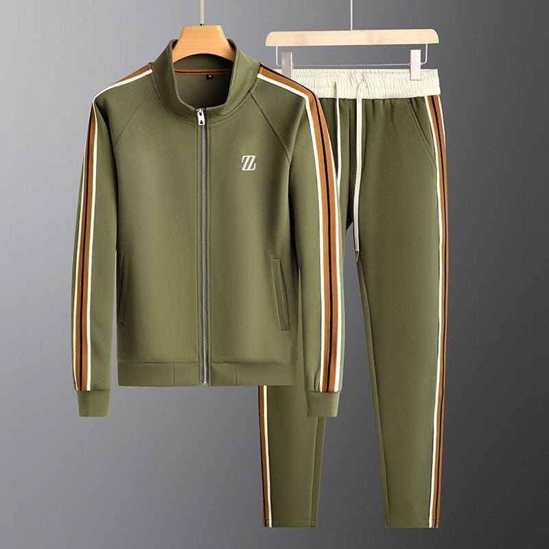 Trainingspak heren met ritsjack en joggingbroek 7