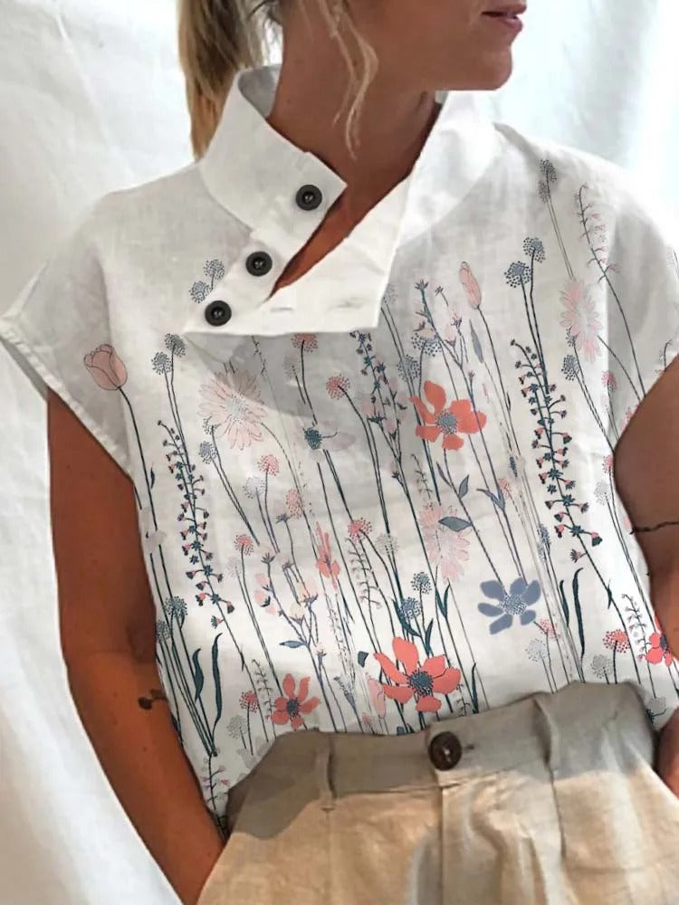 Annabel - Blouse met gezellige print dames