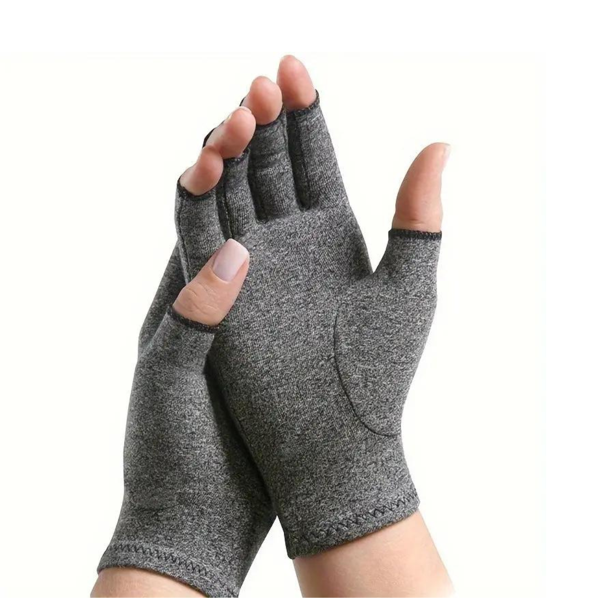 Vingerloze handschoenen dames met compressie 4