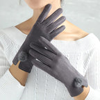 Vintage handschoenen dames met touchscreen 5