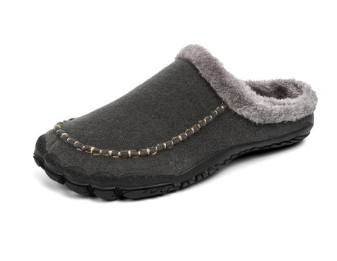 Warme gevoerde heren pantoffels met antislipzool 9