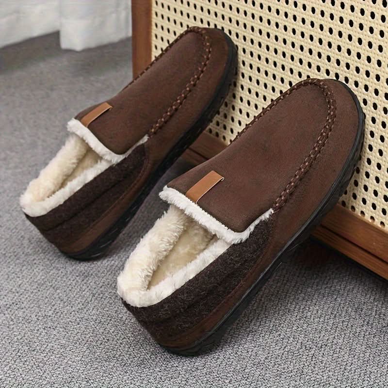 Warme instap heren pantoffels voor koude winterdagen 10