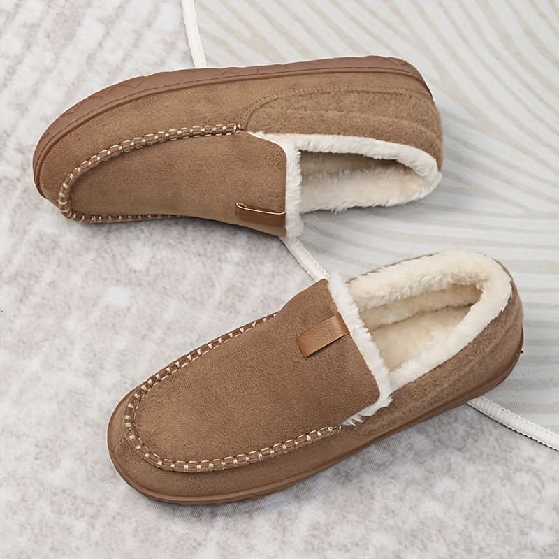 Warme instap heren pantoffels voor koude winterdagen 3