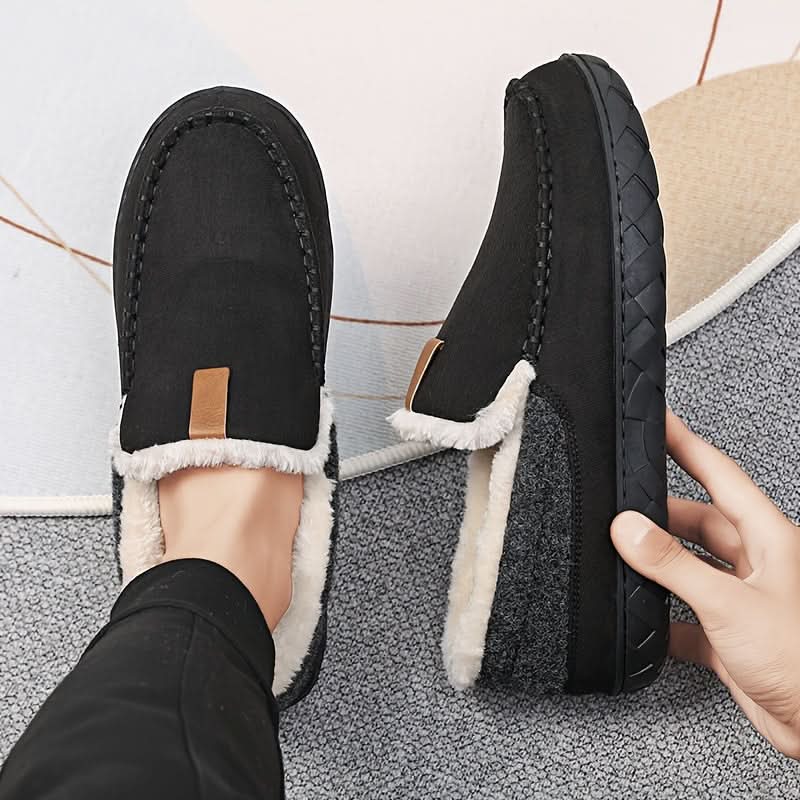 Warme instap heren pantoffels voor koude winterdagen 8
