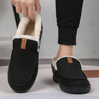 Warme instap heren pantoffels voor koude winterdagen 9