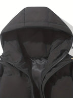 Warme winterjas dames met capuchon en waterafstotende afwerking 11