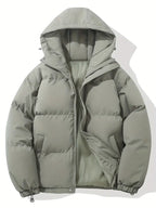 Warme winterjas dames met capuchon en waterafstotende afwerking 5