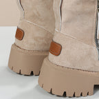 Warme winterlaarzen dames met zachte voering en antislip zool 4