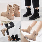 Warme winterlaarzen dames met zachte voering en antislip zool 7