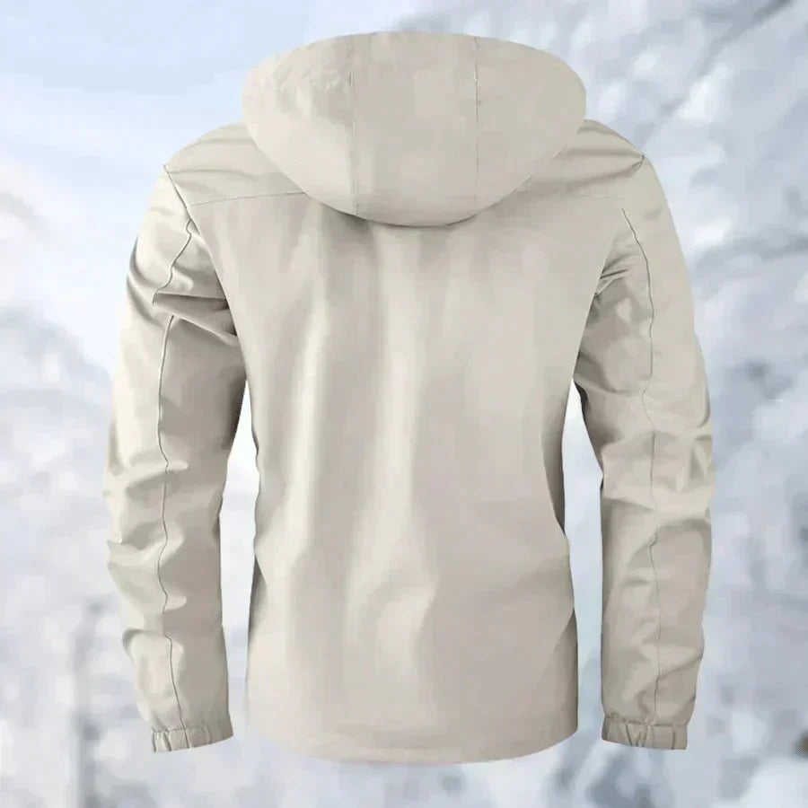 Waterafstotende herenjas met afneembare capuchon 7