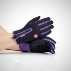 Waterafstotende sporthandschoenen dames met touchscreen 10