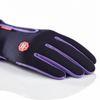 Waterafstotende sporthandschoenen dames met touchscreen 11