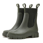 Waterdichte chelsea boots dames met elastische instap en antislipzool 4
