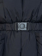 Winterjas dames oversized gewatteerd met ceintuur en opstaande kraag 7