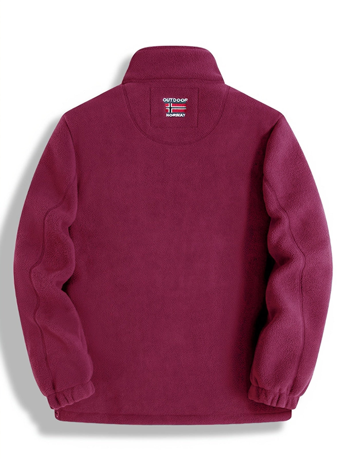 Winterjas heren fleece met opstaande kraag 13