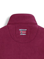 Winterjas heren fleece met opstaande kraag 14