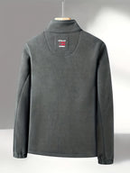 Winterjas heren fleece met opstaande kraag 22