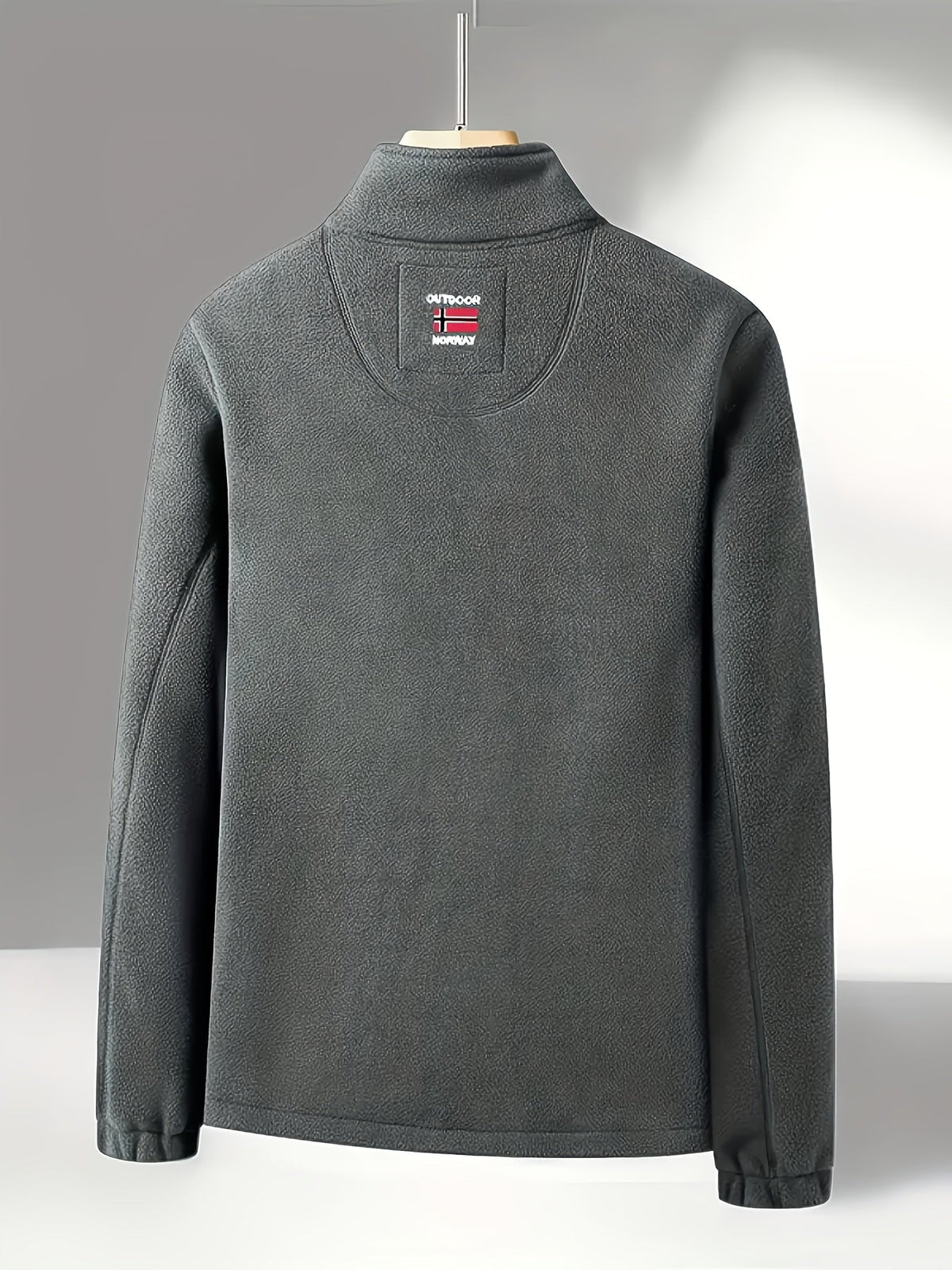 Winterjas heren fleece met opstaande kraag 22