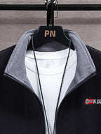 Winterjas heren fleece met opstaande kraag 29
