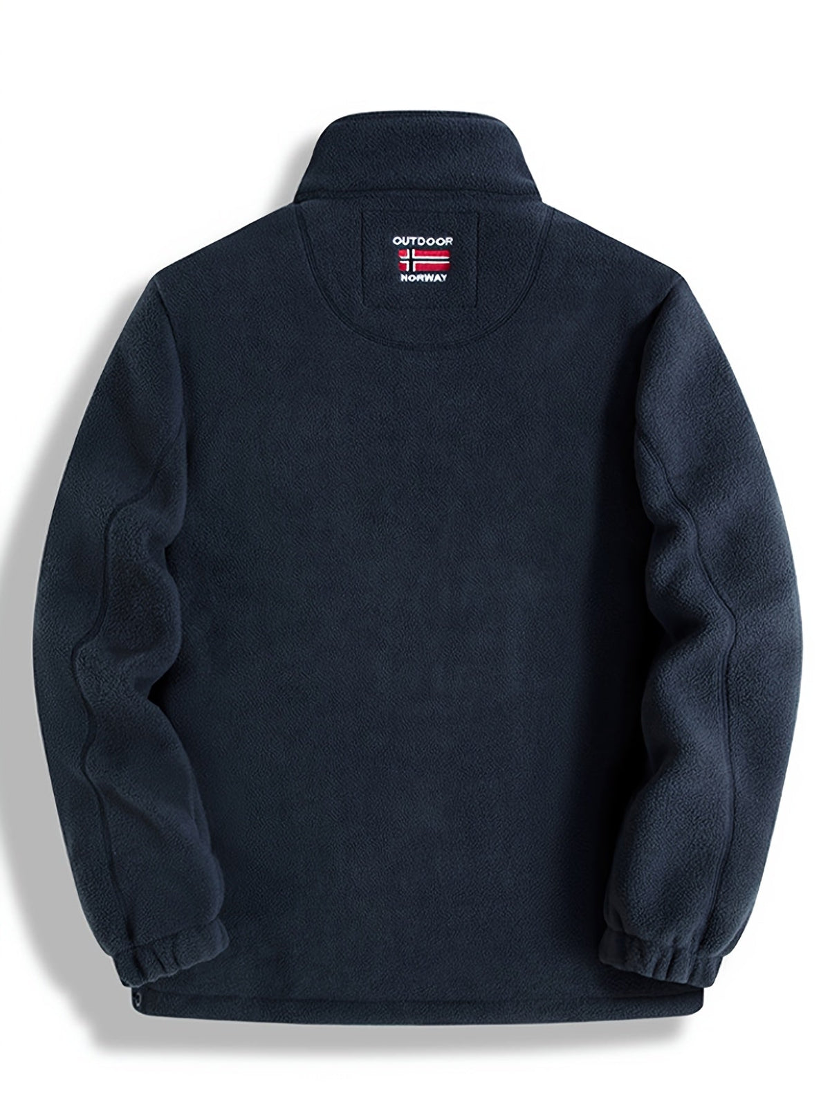 Winterjas heren fleece met opstaande kraag 8