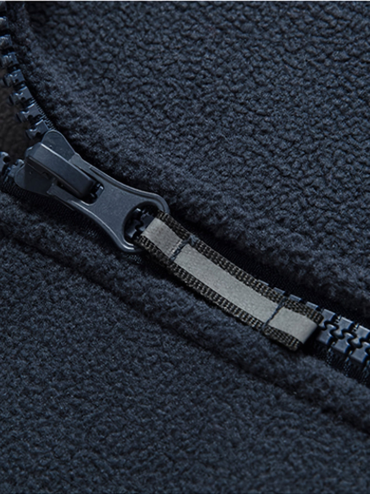 Winterjas heren fleece met opstaande kraag 9