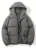 Winterjas heren gewatteerd met capuchon 1