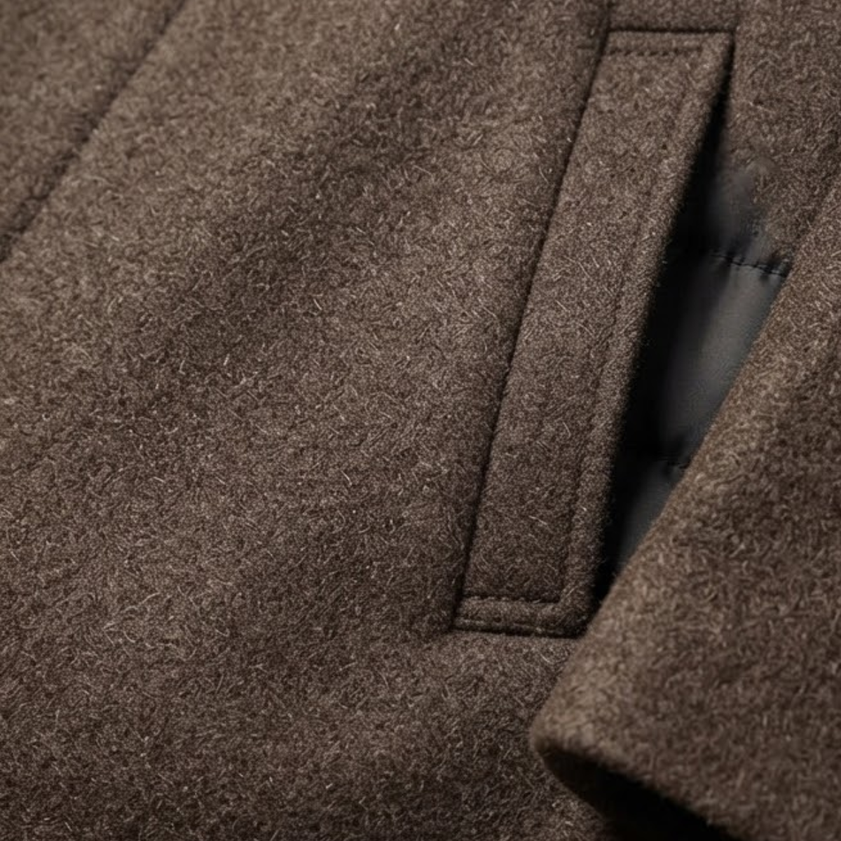 Winterjas heren met opstaande kraag en knoopsluiting 6