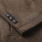 Winterjas heren met opstaande kraag en knoopsluiting 8