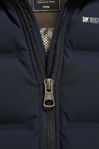 Winterjas heren parka gewatteerd met capuchon en ritssluiting 10