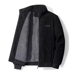 Winterjas heren van corduroy met fleecevoering 1