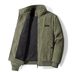 Winterjas heren van corduroy met fleecevoering 2