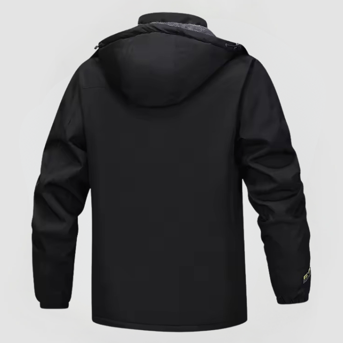 Winterjas heren waterafstotend met capuchon en fleecevoering 6