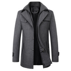 Winterjas heren wollen met elegante snit 3