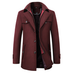 Winterjas heren wollen met elegante snit 4