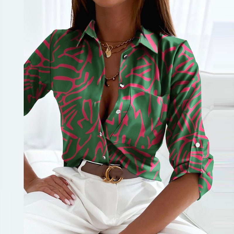 Quitterie - Blouse met kraag dames