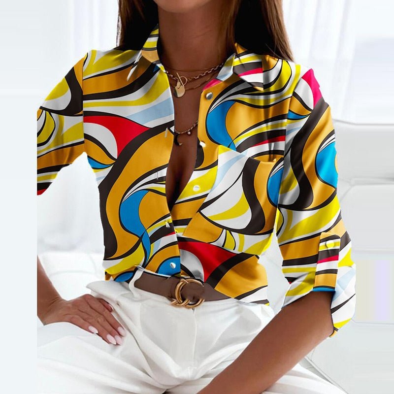 Quitterie - Blouse met kraag dames