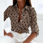 Quitterie - Blouse met kraag dames