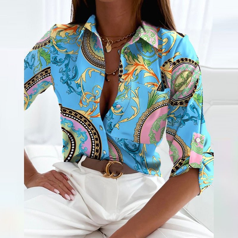 Quitterie - Blouse met kraag dames