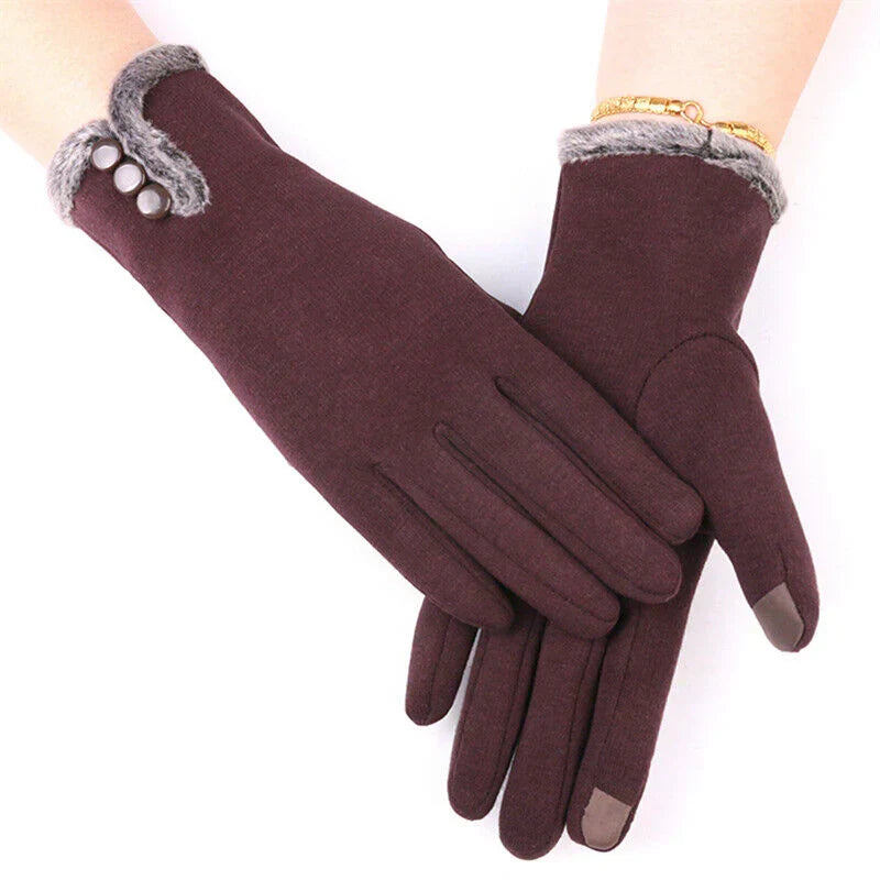 Wollen handschoenen dames met touchscreen 4