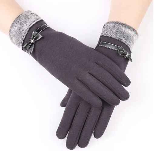 Wollen handschoenen dames met touchscreen 8